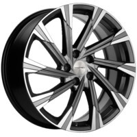 Khomen Wheels KHW1901 (Tugella) Gray-FP 7.5x19/5x108 ET46 D63.4