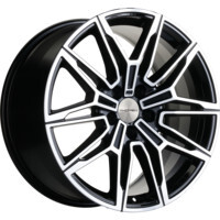Khomen Wheels KHW1904 (RX/NX) Black-FP 8.5x19/5x114.3 ET30 D60.1