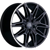 Khomen Wheels KHW1904 (Tugella) Black MR 8.5x19/5x108 ET38 D63.4