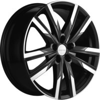 Khomen Wheels KHW1905 (Sportage) Black-FP 7.5x19/5x114.3 ET51 D67.1