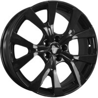 Khomen Wheels KHW1906 (Haval Dargo) Black 7x19/5x114.3 ET40 D66.6