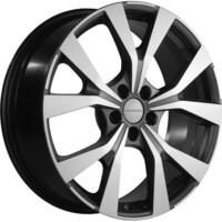 Khomen Wheels KHW1906 (Mazda CX-5/CX-8) Gray-FP 7x19/5x114.3 ET45 D67.1
