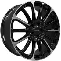 Khomen Wheels KHW1910 (Haval F7/F7x) Black-FP 7.5x19/5x114.3 ET40 D64.1