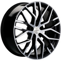 Khomen Wheels KHW2005 (Q8) Black-FP