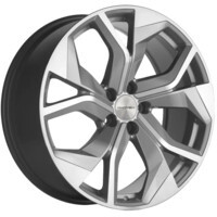 Khomen Wheels KHW2006 (RX) Silver-FP 8.5x20/5x114.3 ET30 D60.1