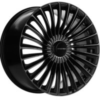 Khomen Wheels KHW2008 (Mercedes Front) Black 8.5x20/5x112 ET38 D66.6