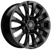 Khomen Wheels KHW2010 (Chevrolet Tahoe) Black 8x20/6x139.7 ET28 D78.1