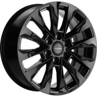 Khomen Wheels KHW2010 (LC 300 Tuning) Black 8x20/6x139.7 ET45 D95.1