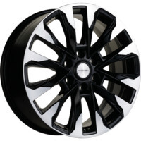 Khomen Wheels KHW2010 (Mohave) Black-FP 8x20/6x114.3 ET40 D67.1