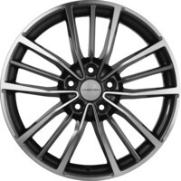Khomen Wheels KHW2012 (FAW Bestune T99) Black-FP 8x20/5x114.3 ET45 D67.1