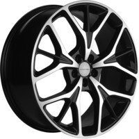 Khomen Wheels KHW2012 (GAC GS8) Black-FP 8x20/5x120 ET40 D59.5