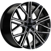 Khomen Wheels KHW2101 (E-tron) Black-FP 9.5x21/5x112 ET36 D66.6