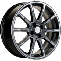 Khomen Wheels KHW2102 ( GLS class) Gray-FP 9.5x21/5x112 ET30 D66.6