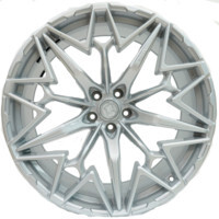 Khomen Wheels ZEUS 2202 (X5/X6/X7/Cullinan) Brilliant Silver 10x22/5x112 ET30 D66.6