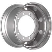 Kronprinz/Accuride 10/335/281/0 Silver 11.75x22.5/10x335 D281