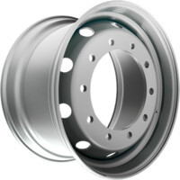 Kronprinz/Accuride 10/335/281/120 Silver 11.75x22.5/10x335 ET120 D281