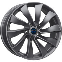 MAK Solar Gloss GunMetal 9.5x19/5x114.3 ET45 D64.1