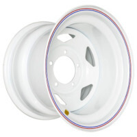 Off-Road Wheels УАЗ (треуг.) белый 8x16/5x139.7 ET-25 D110