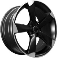 PDW 3006 Flat Black Machine Face 9x20/5x112 ET35 D66.45