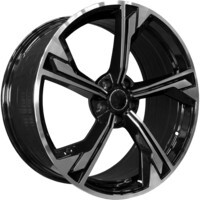 PDW 3045 Gloss Black Machine Face 9x20/5x112 ET35 D66.45