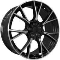 PDW 5407 Gloss Black Machine Face 10x20/5x112 ET33 D66.6
