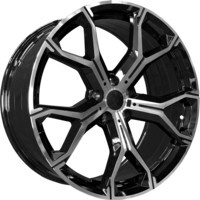 PDW 5445 Gloss Black Machine Face 10.5x20/5x112 ET40 D66.6