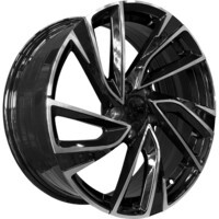 PDW 5498 Gloss Black Machine Face