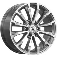 Premium Series КР006 (Haval H9) Diamond Gloss Graphite 8.5x20/6x139.7 ET33 D75.1