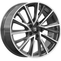 Premium Series КР010 (Exeed TXL) Diamond Black Gris 7.5x18/5x108 ET36 D65.1