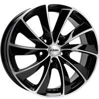 Rial Lugano Diamant black front polished
