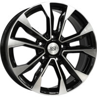 RST R2107FF (Toyota Land Cruiser 200 Series Facelift [2015 .. 2023]) Black-FP 8.5x21/5x150 ET54 D110.1